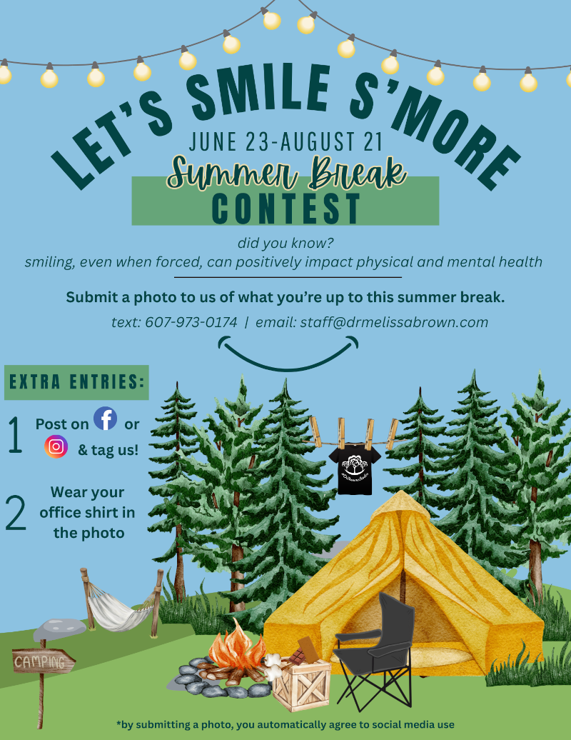 Summer Break Contest flyer